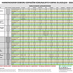 Harmonogram odbioru odpadów