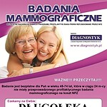 Bezpłatne badania mammograficzne w marcu