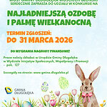 Konkurs na Najładniejszą Ozdobę i Palmę Wielkanocną 2026