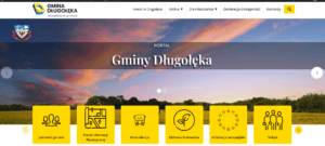 Strona www Ważny komunikat dotyczący bezpieczeństwa strony internetowej Gminy Długołęka