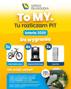 Rusza loteria „Gmina Długołęka – To MY. Tu rozliczam PIT”