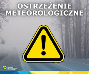 Ostrzeżenie meteorologiczne – intensywne opady deszczu