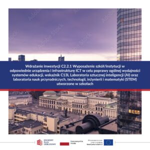 Dofinansowanie z KPO na doposażenie szkół w laboratoria sztucznej inteligencji (AI)