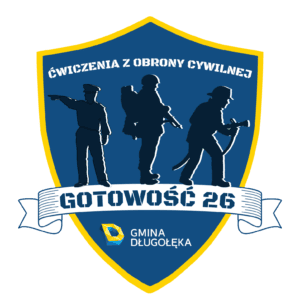 LOGO – Gotowość 26 Informacja dla mieszkańców Gminy Długołęka o ćwiczeniu z zakresu ochrony ludności i obrony cywilnej