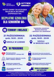 Sąsiedzka Akademia Bezpieczeństwa – Seniorzy dla Seniorów