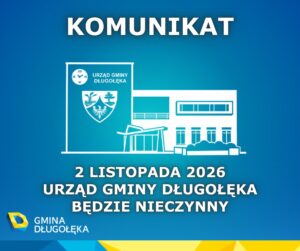 komunikat 2 listopada Urząd Gminy Długołęka nieczynny 2 listopada